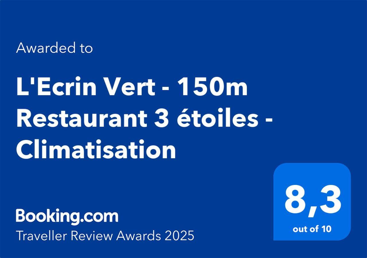 L'Ecrin Vert - 150M Restaurant 3 Etoiles - Climatisation 보나 외부 사진